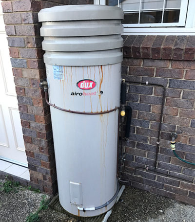 Boondall Plumbers Old Electric Hot Water Unit 2